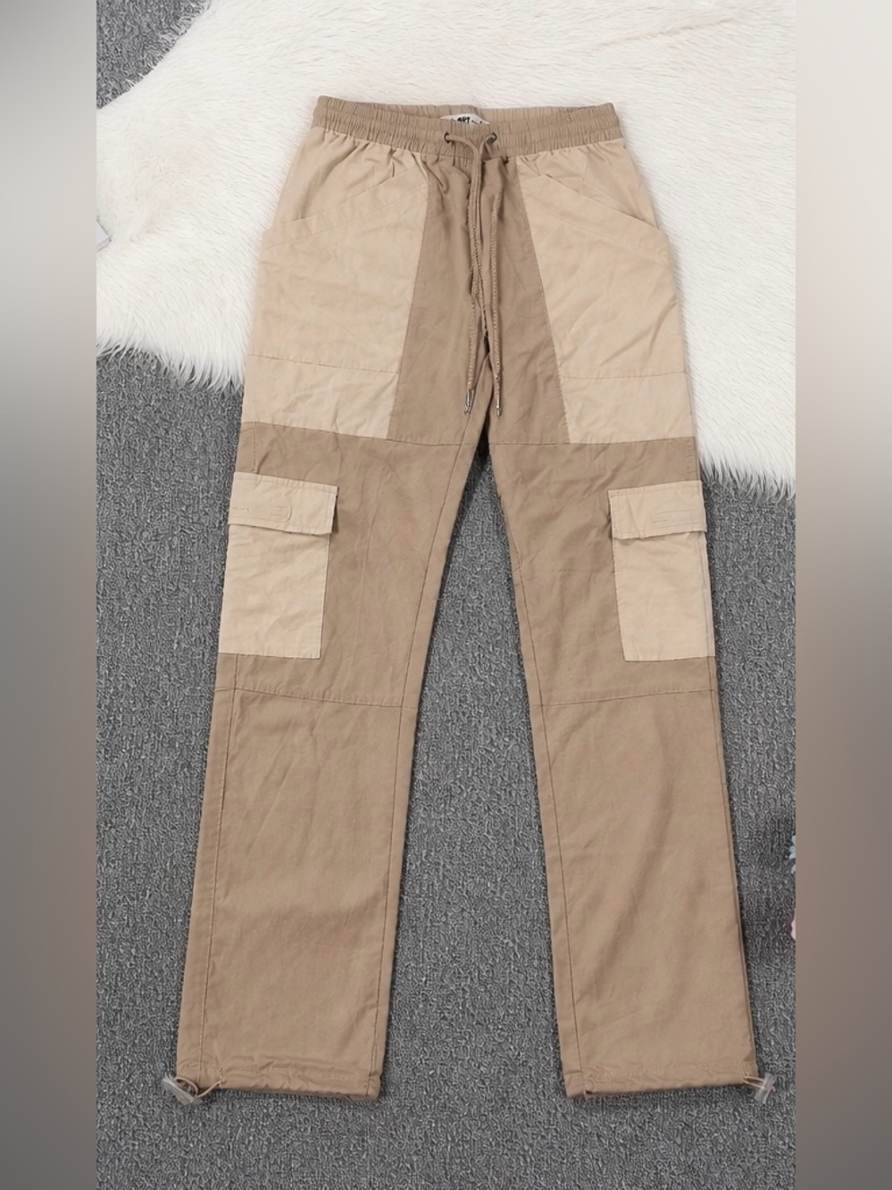 PacSun Two-Tone Tan Cargo Pants